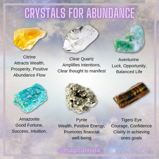 Crystal Keys to Abundance: Unlock Prosperity with these 6 Powerful Stones!