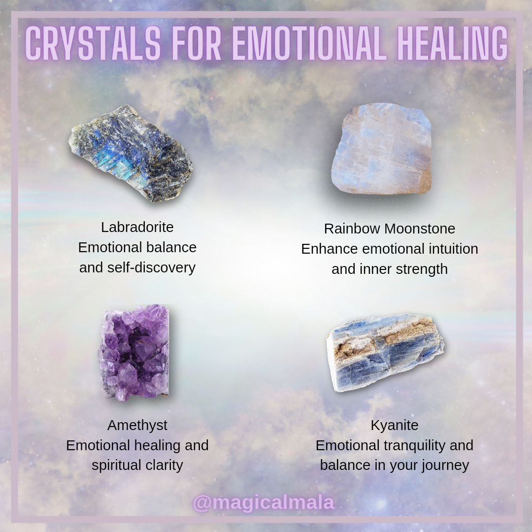 Crystal Harmony: Navigating Emotional Healing with the Power of Gems