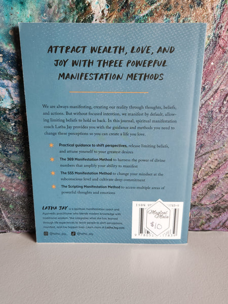 Law of Attraction Manifestation Journal by Latha Jay Gifts Magical Mala   
