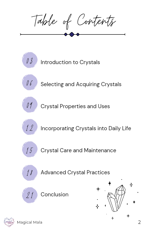 Crystal Clarity - A Beginner's Guide to Harnessing the Power of Crystals (eBook) Digital product Magical Mala   