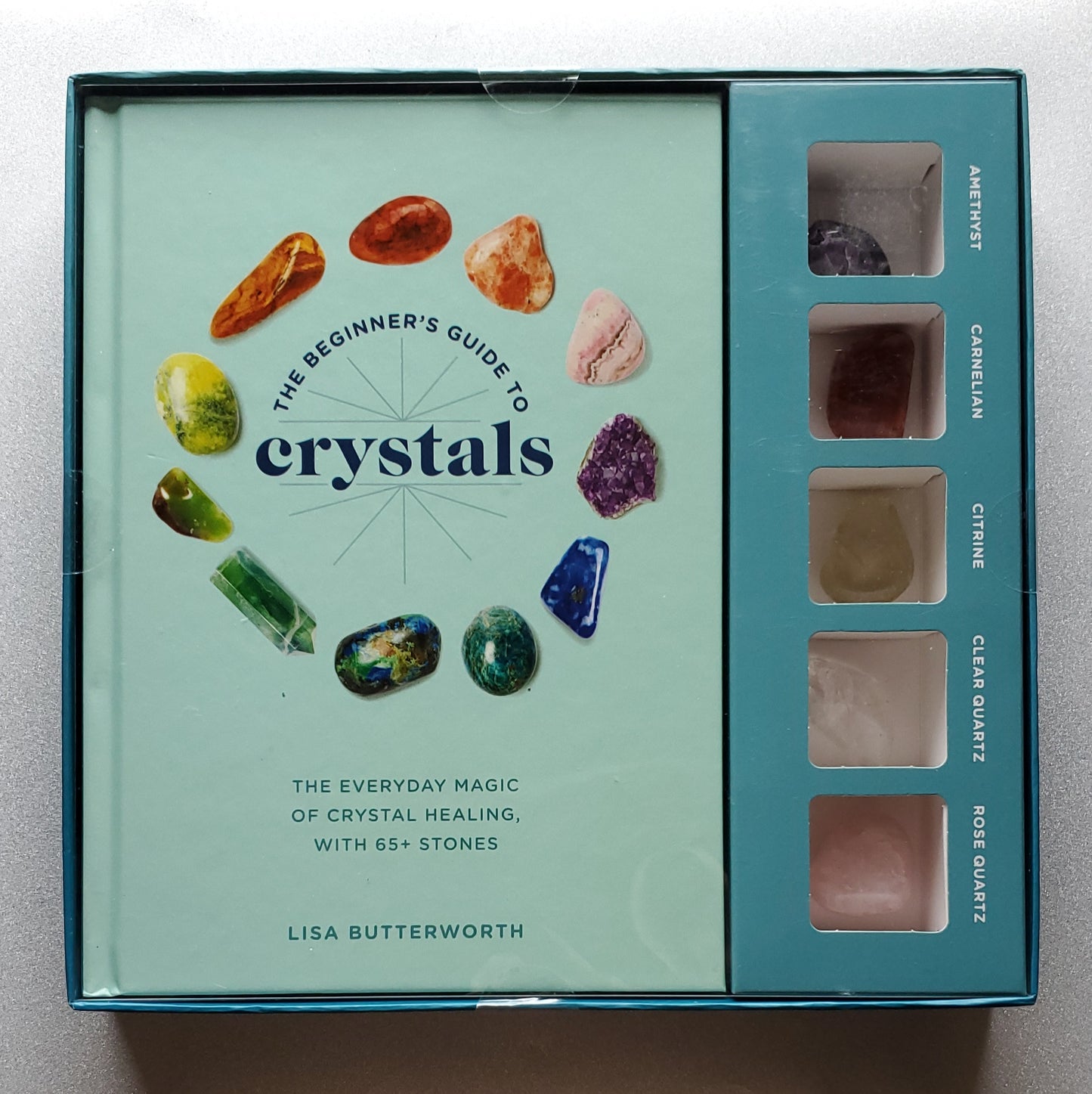 The Beginners Guide to Crystals 160 Page Book with 5 Bonus Crystals  Magical Mala   