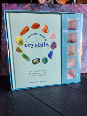 The Beginners Guide to Crystals 160 Page Book with 5 Bonus Crystals  Magical Mala   