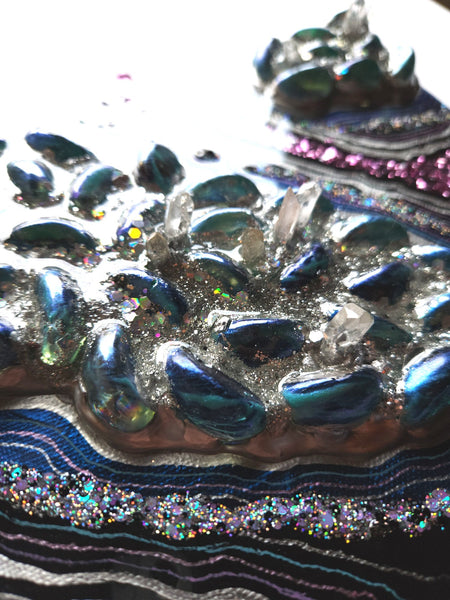 Radiant Quartz Waters by Artist Tina Medina for Magical Mala Art Magical Mala   